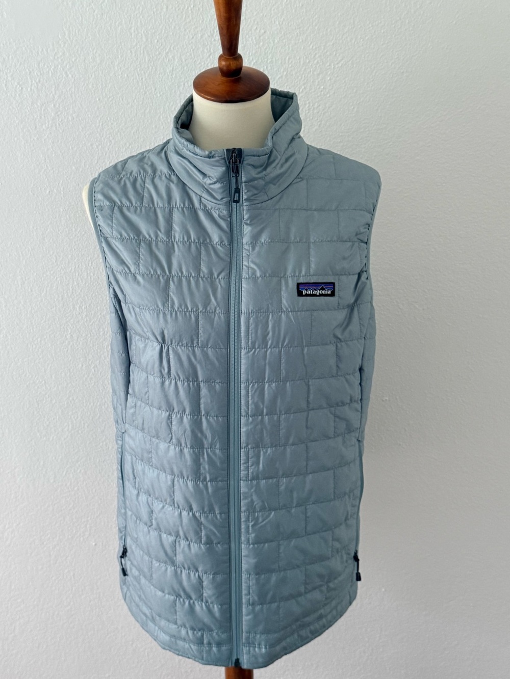 Patagonia Nano Puff Vest Women’s XL Thermal Blue PrimaLoft Insulated